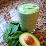 Avocado Banana Spinach Smoothie – Healthy Green Drink Recipe