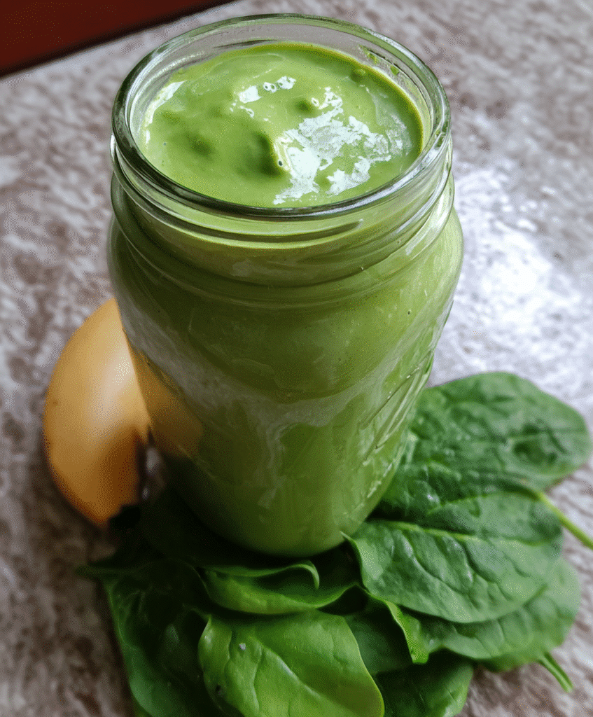 Ingredients for Avocado Banana Spinach Smoothie – Avocado, Banana, Spinach, Almond Milk