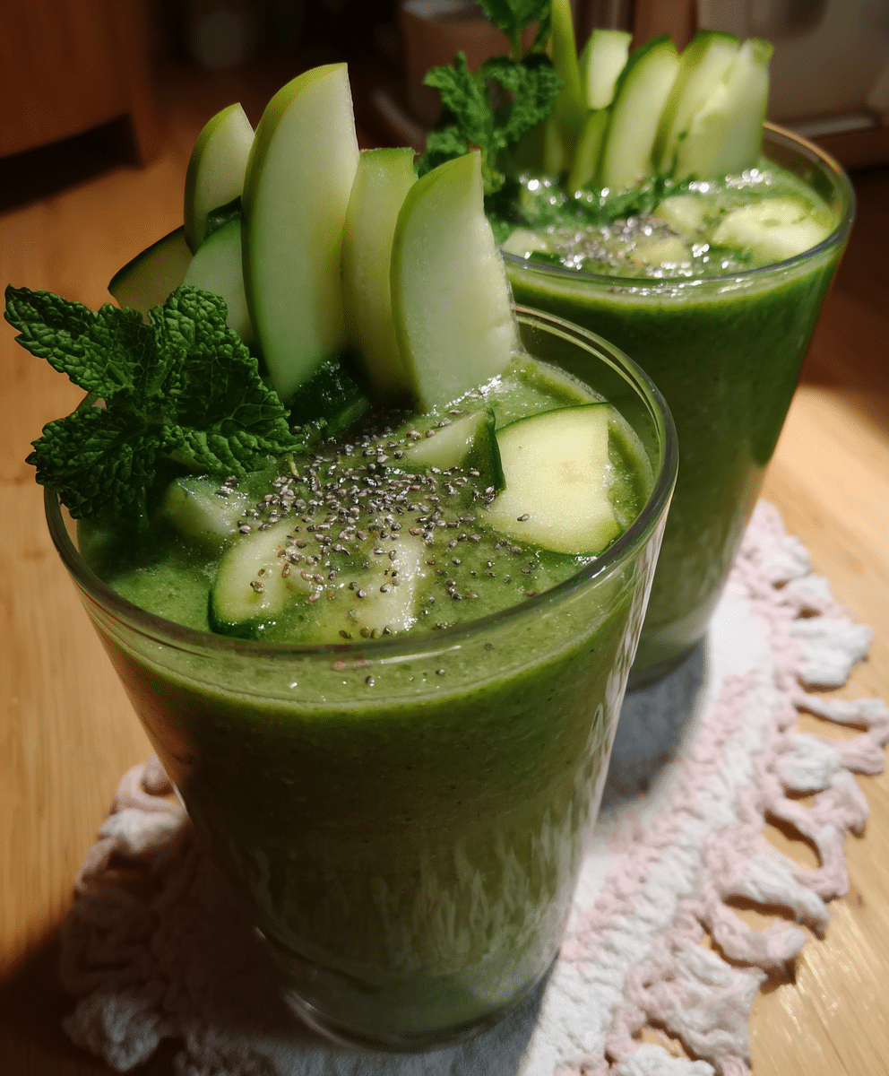 Green Salad Smoothie Ingredients