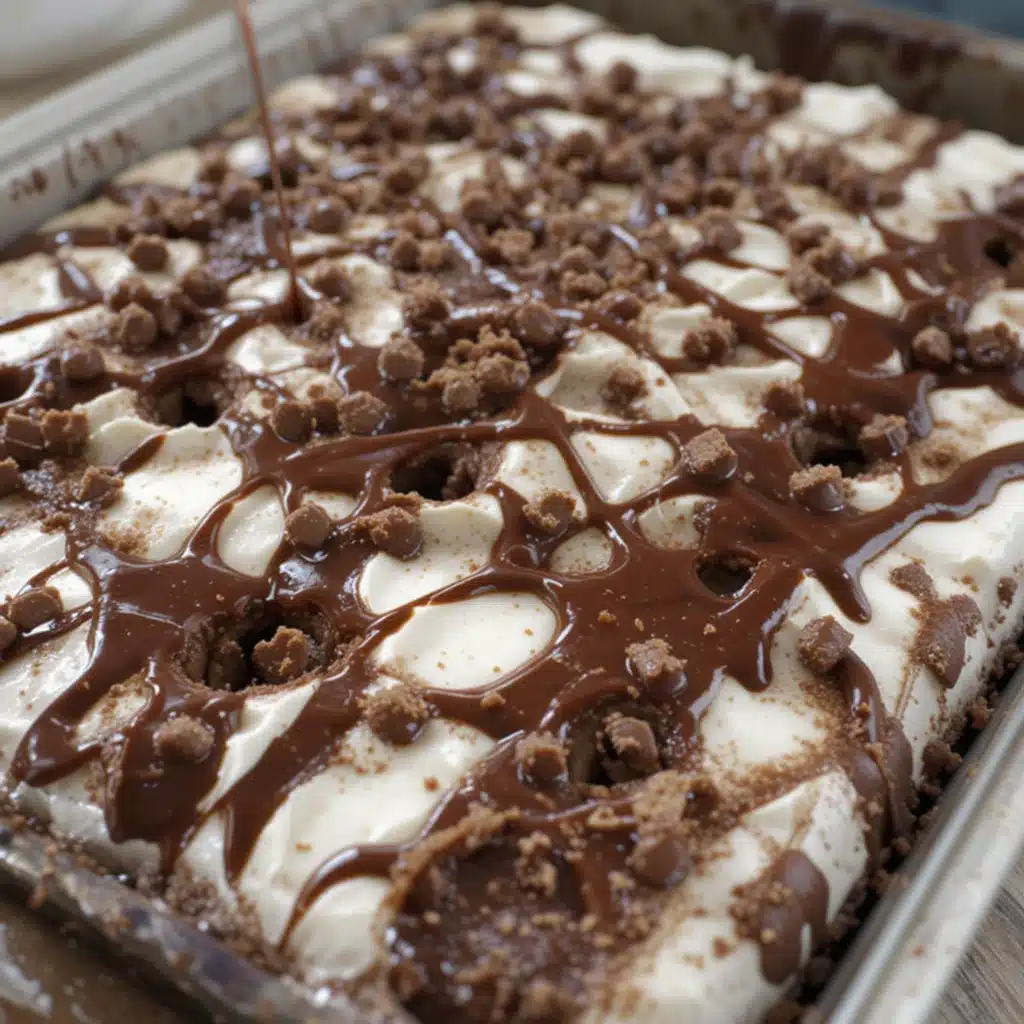 Chocolate Fudge Poke Cake Recipe