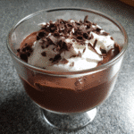 chocolate mousse with yogurt
