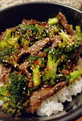 Easy Beef and Broccoli Stir-Fry with Rice