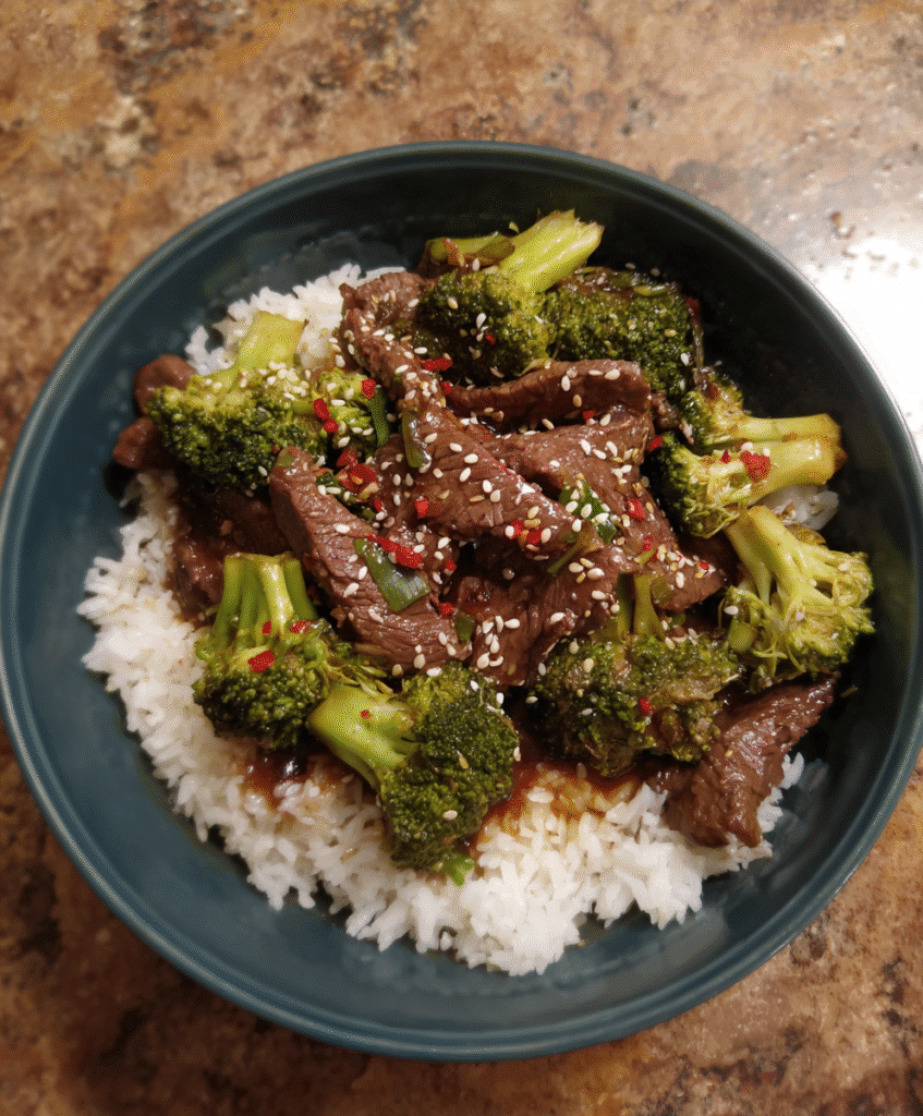 Easy Beef and Broccoli Stir-Fry Recipe Card