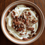 Adding maple syrup to pecan mayonnaise