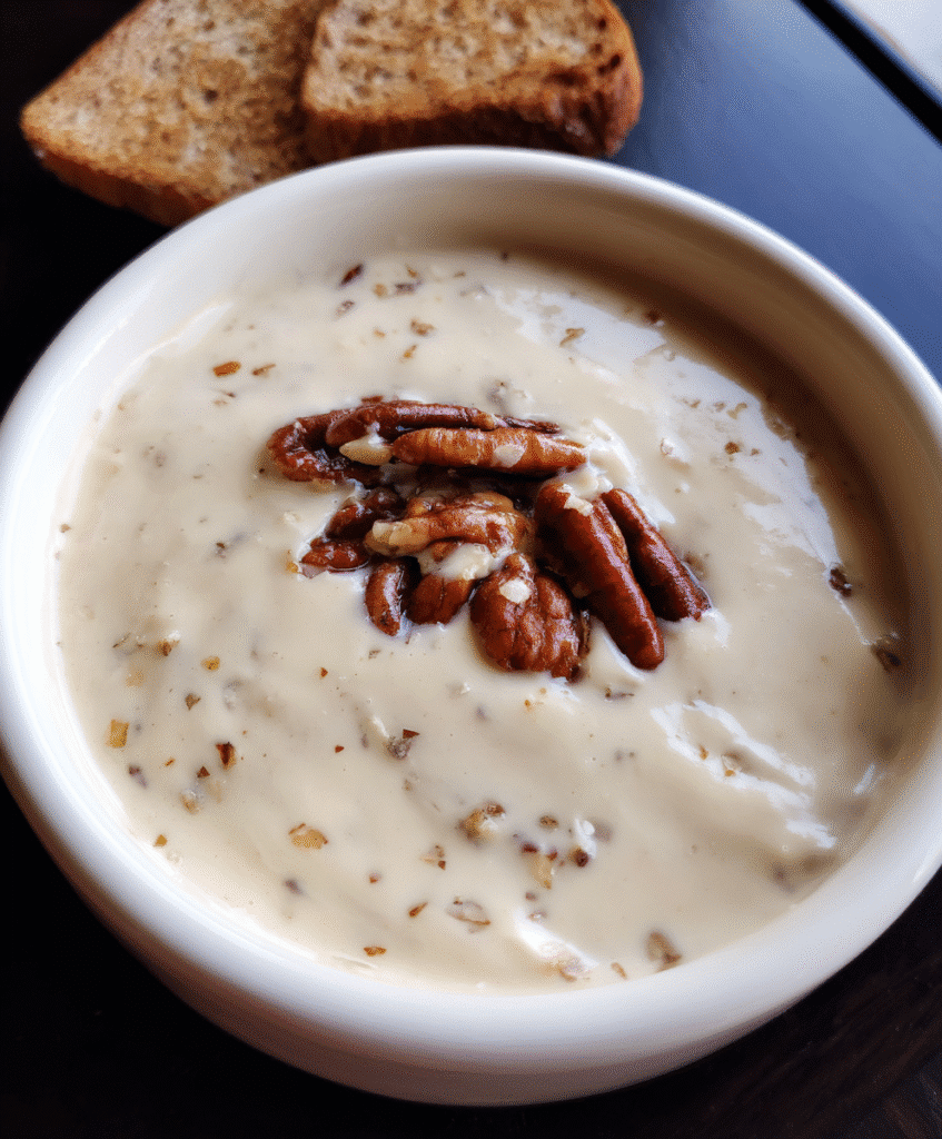 Pecan maple mayonnaise recipe card