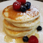 Perfect Fluffy Pancakes Stack