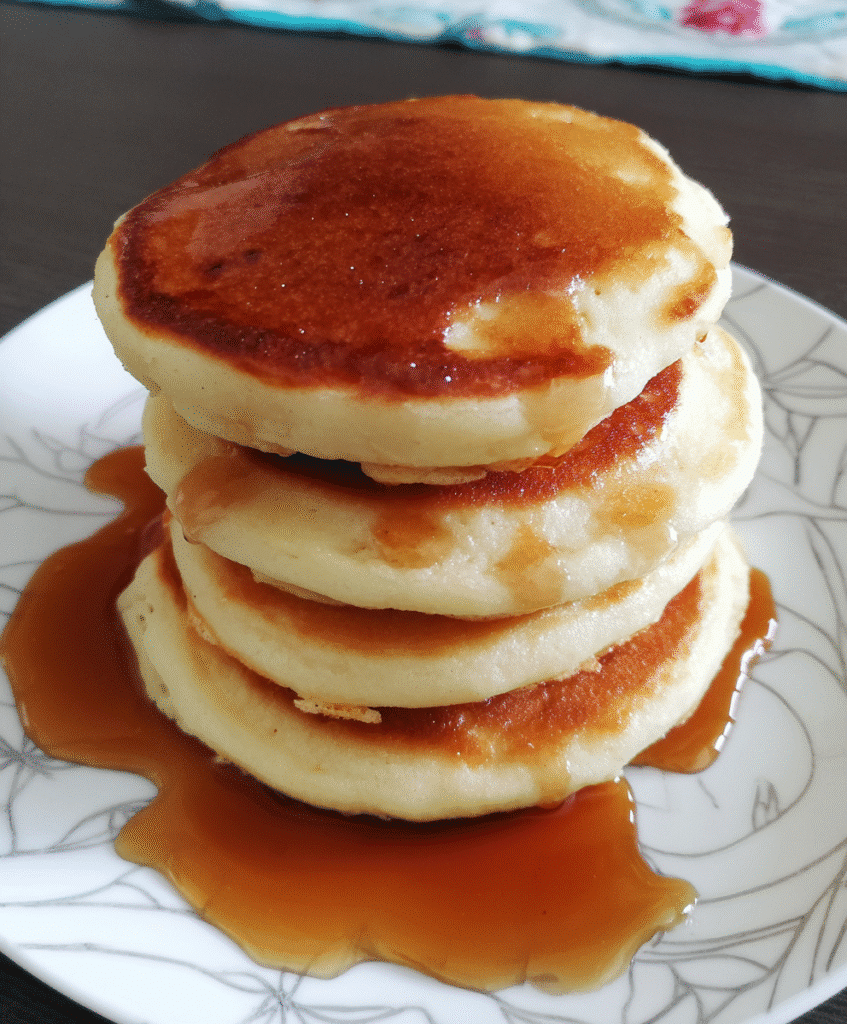 Pancake Ingredients Flat Lay