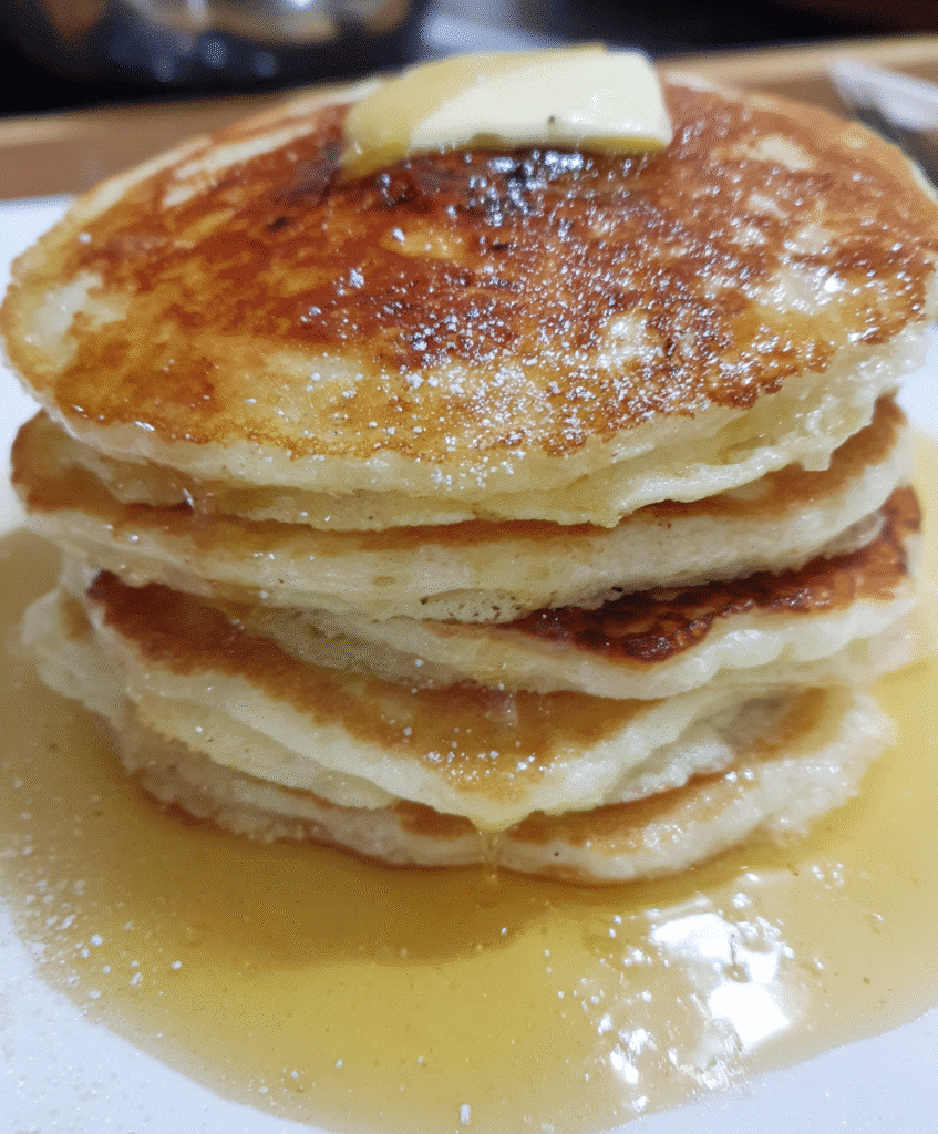 Recipe Card for Fluffy Pancakes